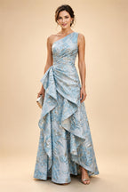 Sleeveless Lace Appliques Mother of the Bride Dresses with 3D Flower (SHI22500545)