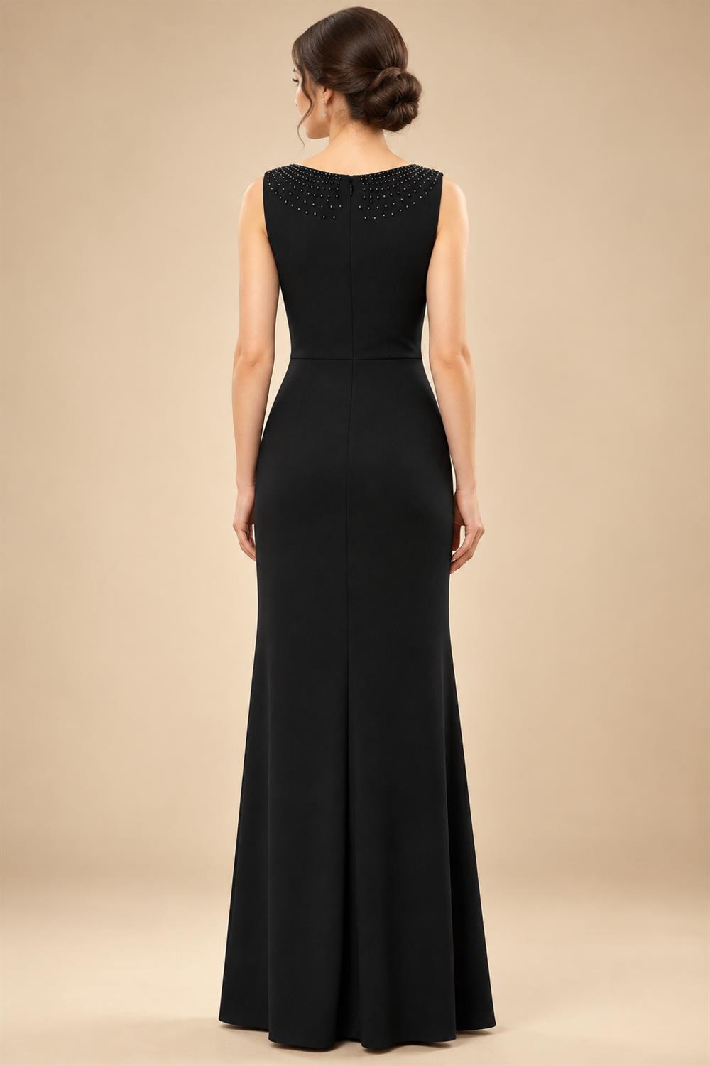 A-Line/Princess V-Neck Satin Tea-Length Mother of the Bride Dresses with Flower (SHI22500080)