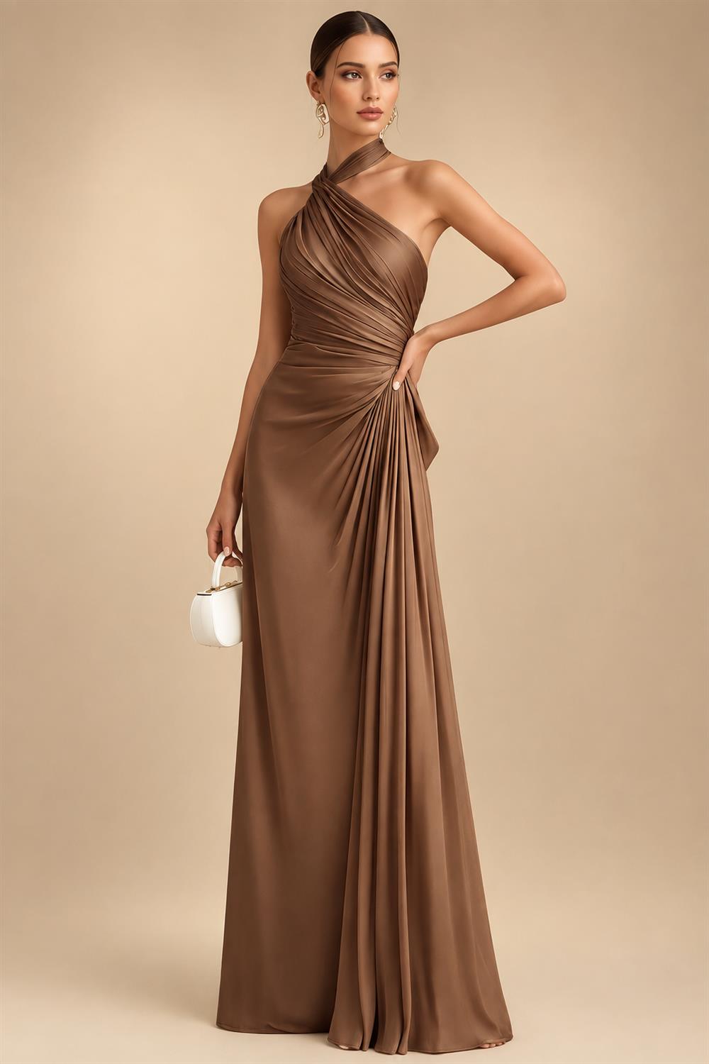 A-Line Floral Sequin Lace Floor-Length Mother of the Bride & Groom Dresses with Ruched Satin Bodice (SHI22500639)