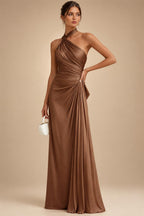 A-Line/Princess V-Neck Floral Embroidery Maxi Mother of the Bride & Groom Dresses with Ruched Waist (SHI22501624)
