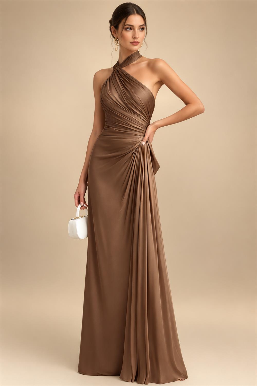 A-Line Chiffon Cape Sleeves Floor-Length Mother of the Bride & Groom Dresses with Floral Sequin Bodice (SHI22500691)