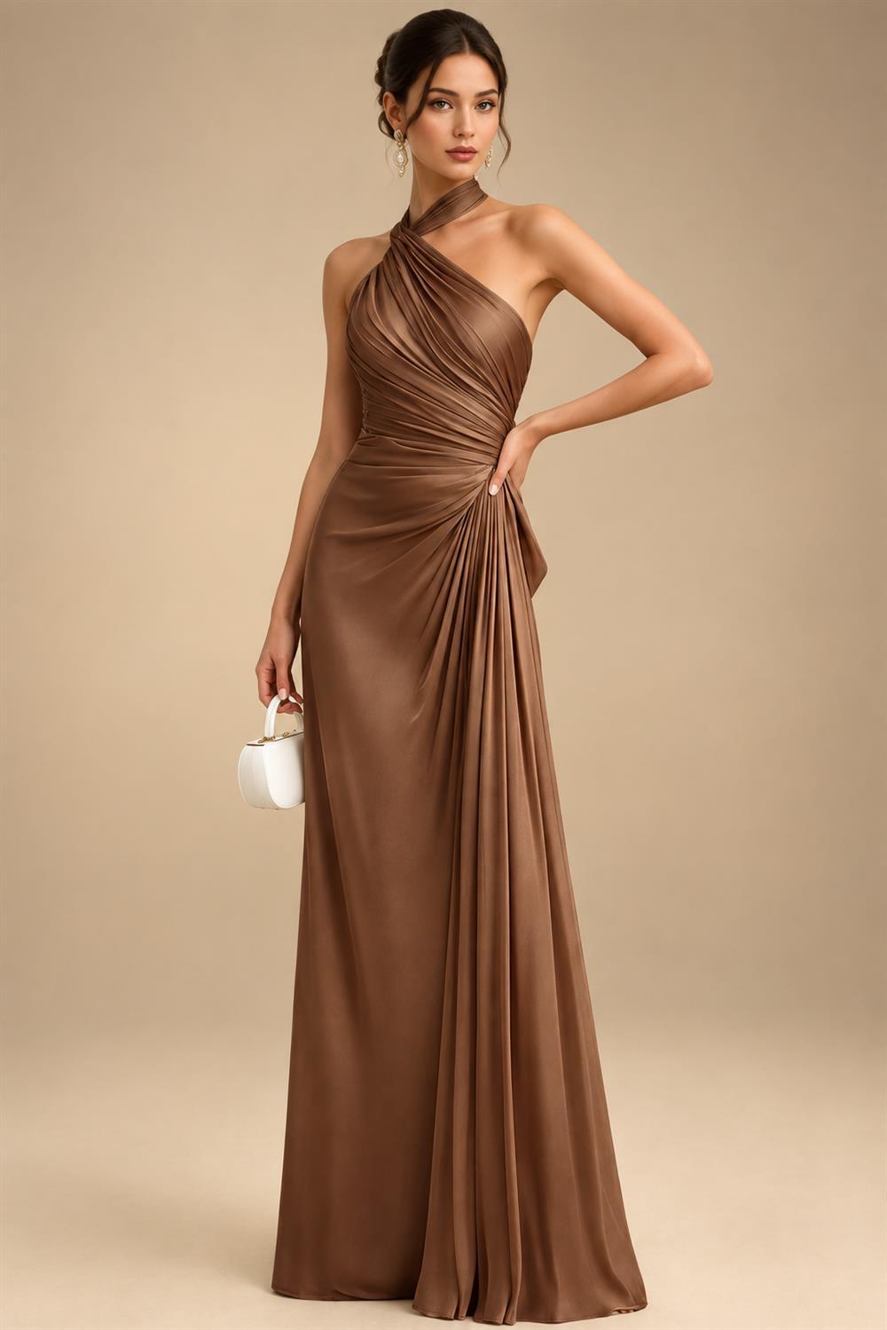 Sheath/Column Scoop Neck Lace Appliques Maxi Mother of the Bride & Groom Dresses with Ruched Waist & Sequin (SHI22501632)