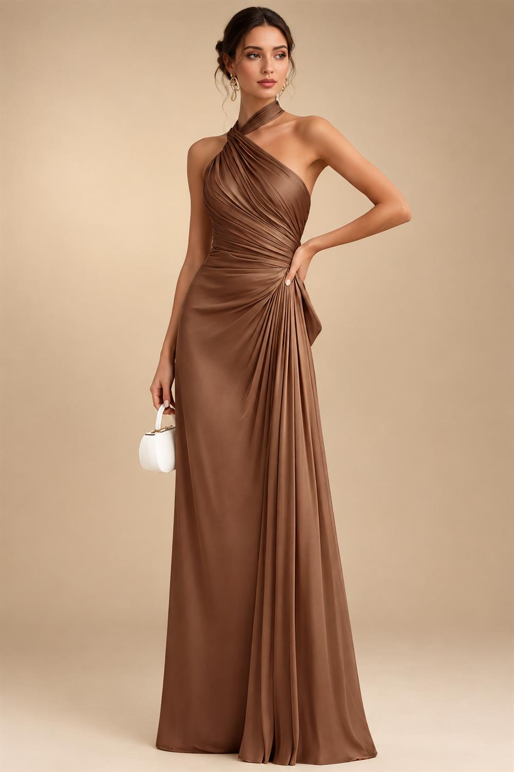 Sleeveless Lace Appliques Mother of the Bride Dresses with 3D Flower (SHI22500545)