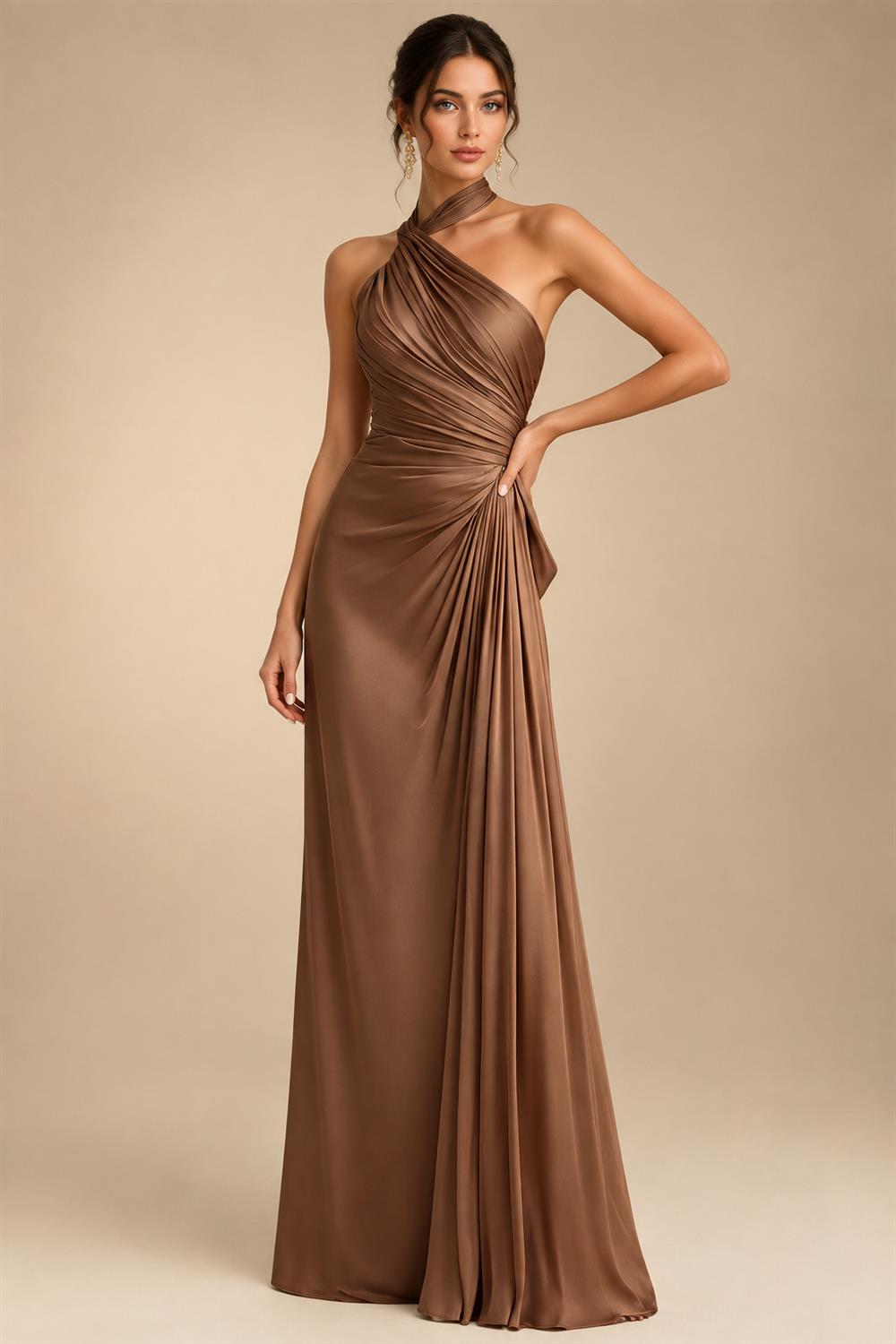 Two-Piece Mermaid Long Sleeve Floor-Length Mother of the Bride Dresses with Blazer Jacket (SHIA22500213)