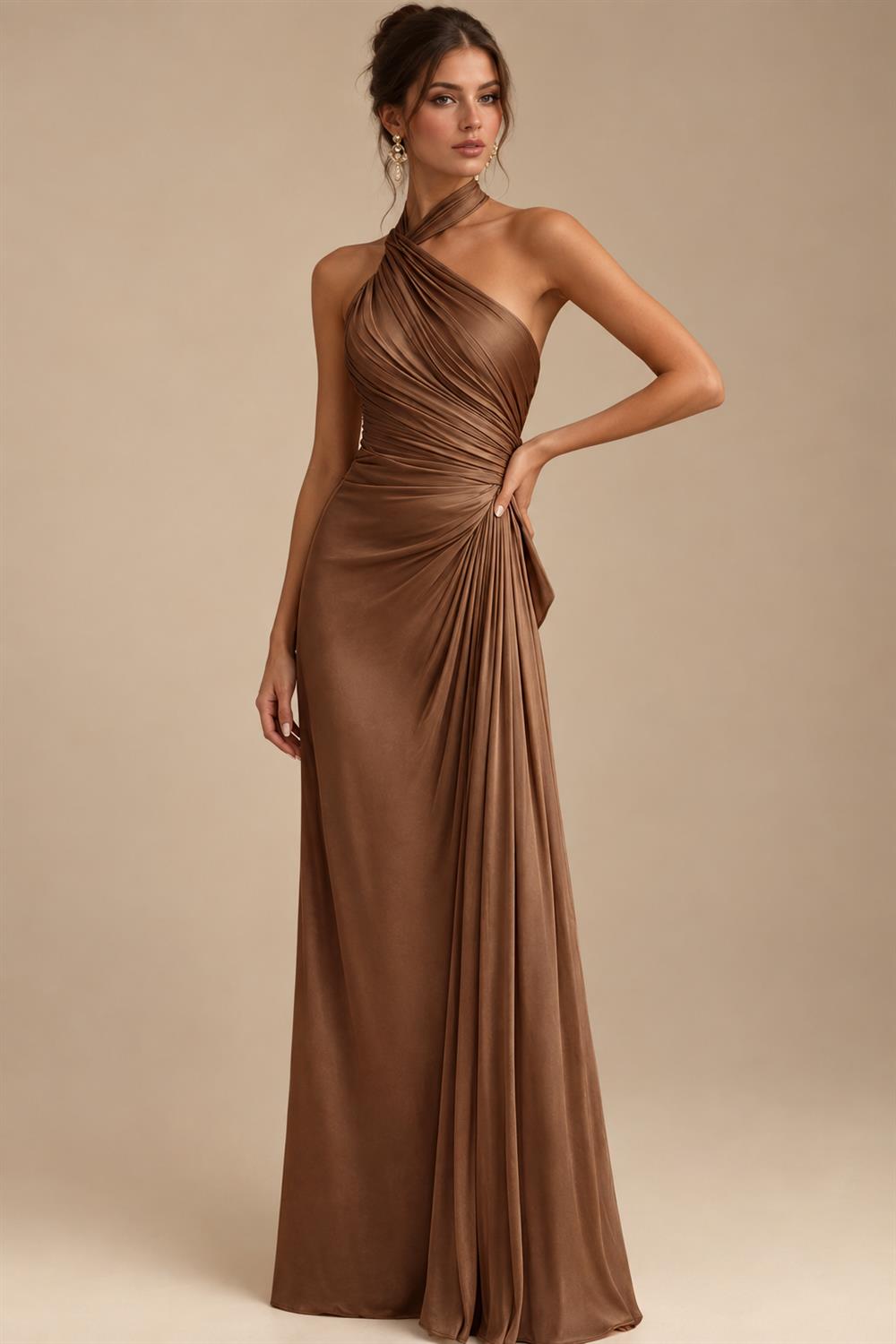 Scoop Neck Chiffon Floor-Length Mother of the Bride & Groom Jumpsuit with Lace Appliques (SHI22501558)
