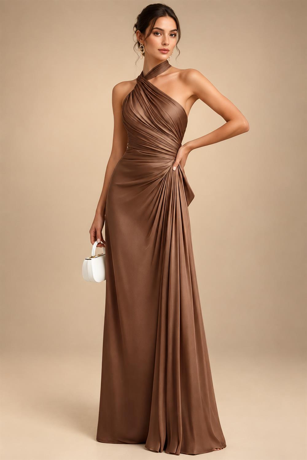 Chiffon A-Line/Princess Scoop Neck Floor-Length Mother of the Bride & Groom Dresses with Floral Embroidery (SHI22501221)