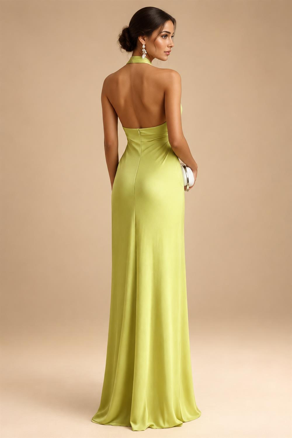 Sheath/Column Scoop Neck Lace Appliques Maxi Mother of the Bride & Groom Dresses with Ruched Waist & Sequin (SHI22501632)
