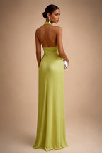 A-Line/Princess Off Shoulder Chiffon Floor-Length Mother of the Bride & Groom Dresses with Ruched Waist & Slit (SHI22501619)