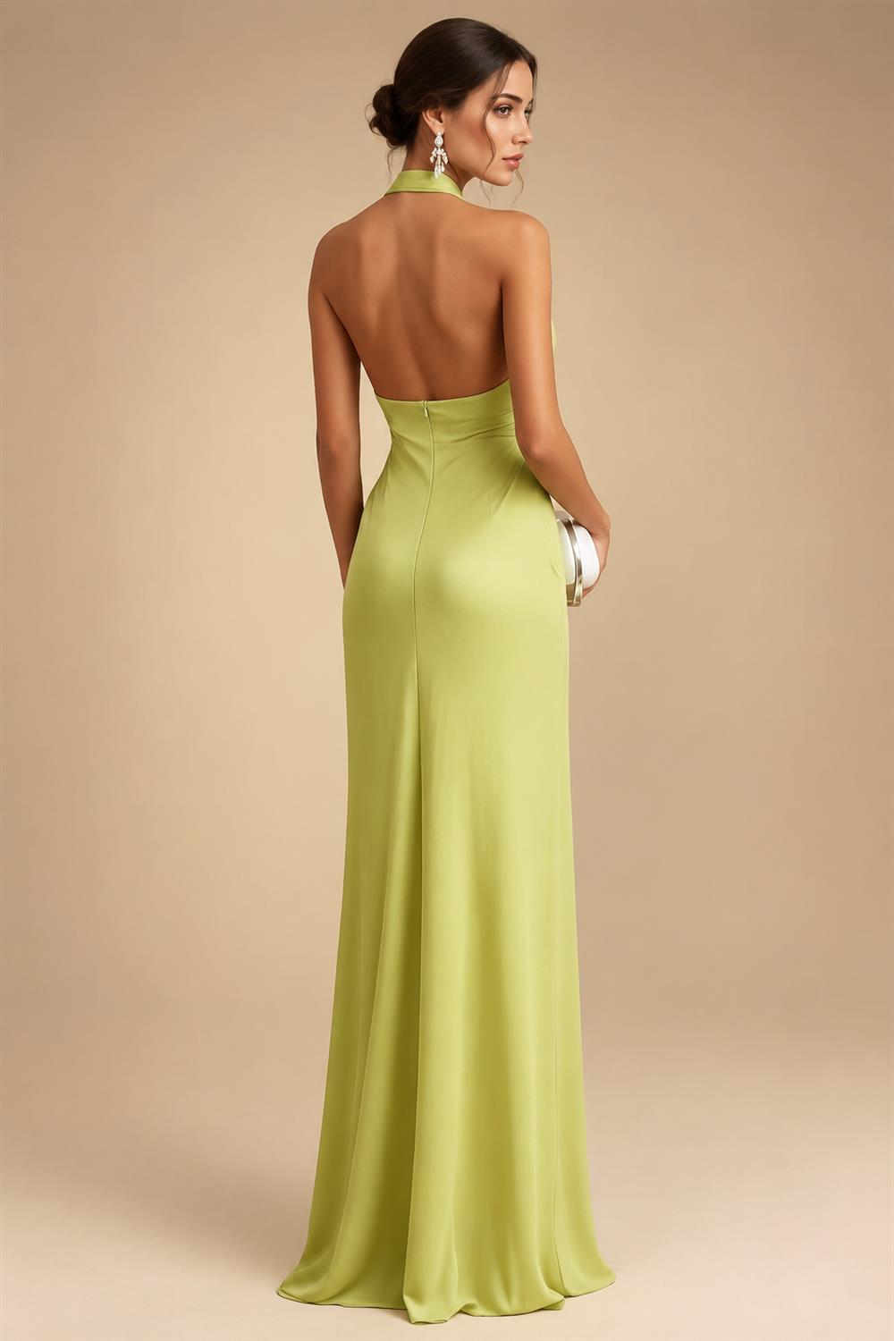 Jacquard Satin One Shoulder A-Line/Princess Long Mother of the Bride & Groom Dresses with Ruffles & Ruched Waist (SHIK25000465)