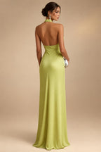 Sequin Floral A-Line/Princess V-Neck Floor-Length Mother of the Bride & Groom Dresses with 3D Flowers & Pleats (SHI22501348)
