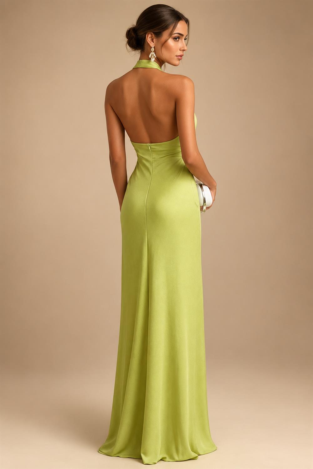 A-Line/Princess V-Neck Floral Embroidery Maxi Mother of the Bride & Groom Dresses with Ruched Waist (SHI22501624)