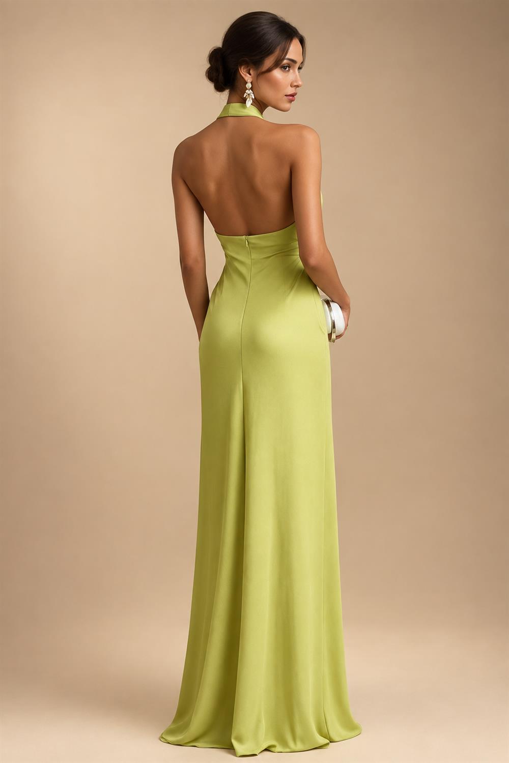 A-Line/Princess V-Neck Chiffon Floor-Length Mother of the Bride & Groom Dresses with Lace Appliques & Ruched Waist (SHI22501678)