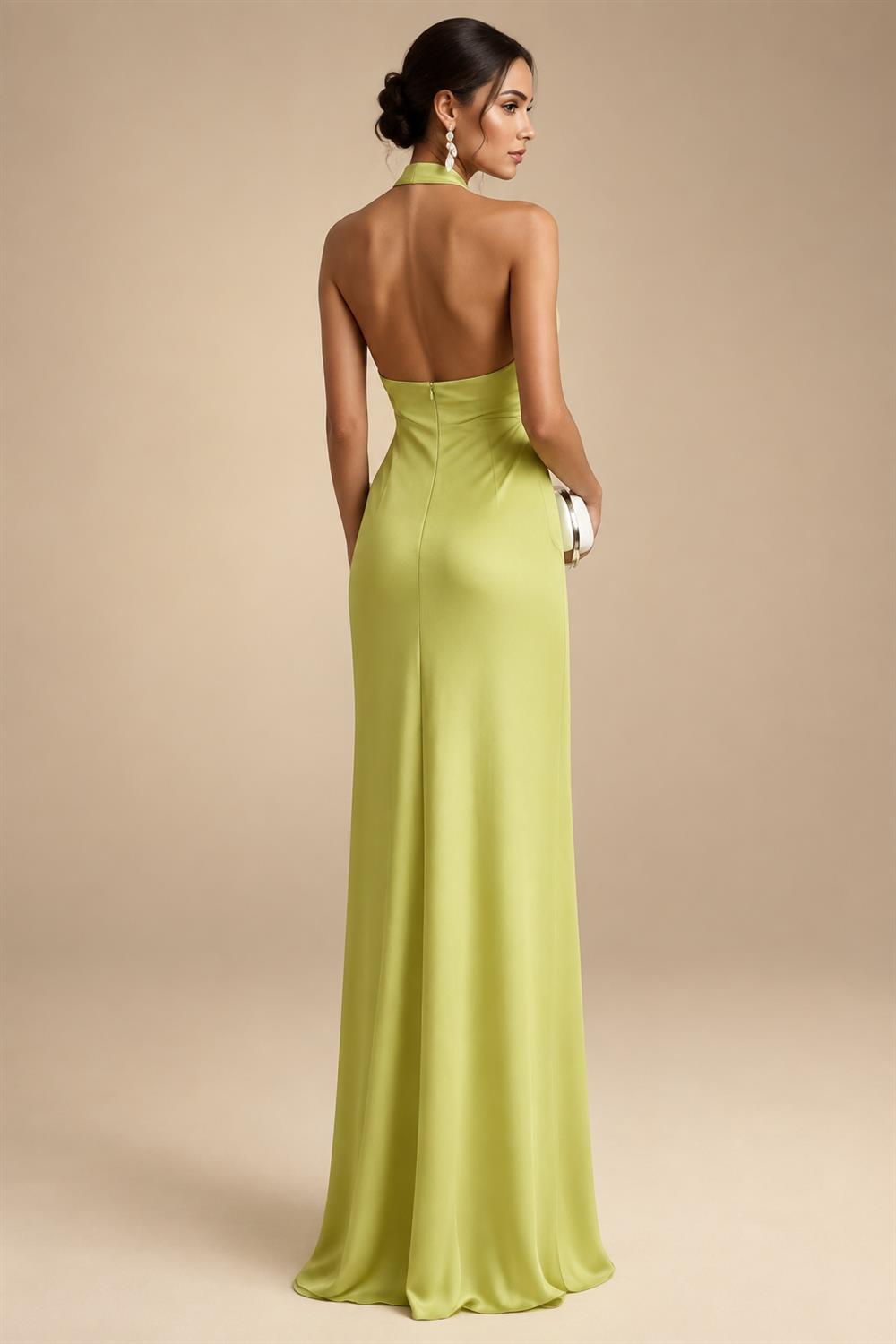 Sheath/Column Asymmetrical Pleated Satin Floor-Length Mother of the Bride Dresses with Ruffle (SHI22500107)