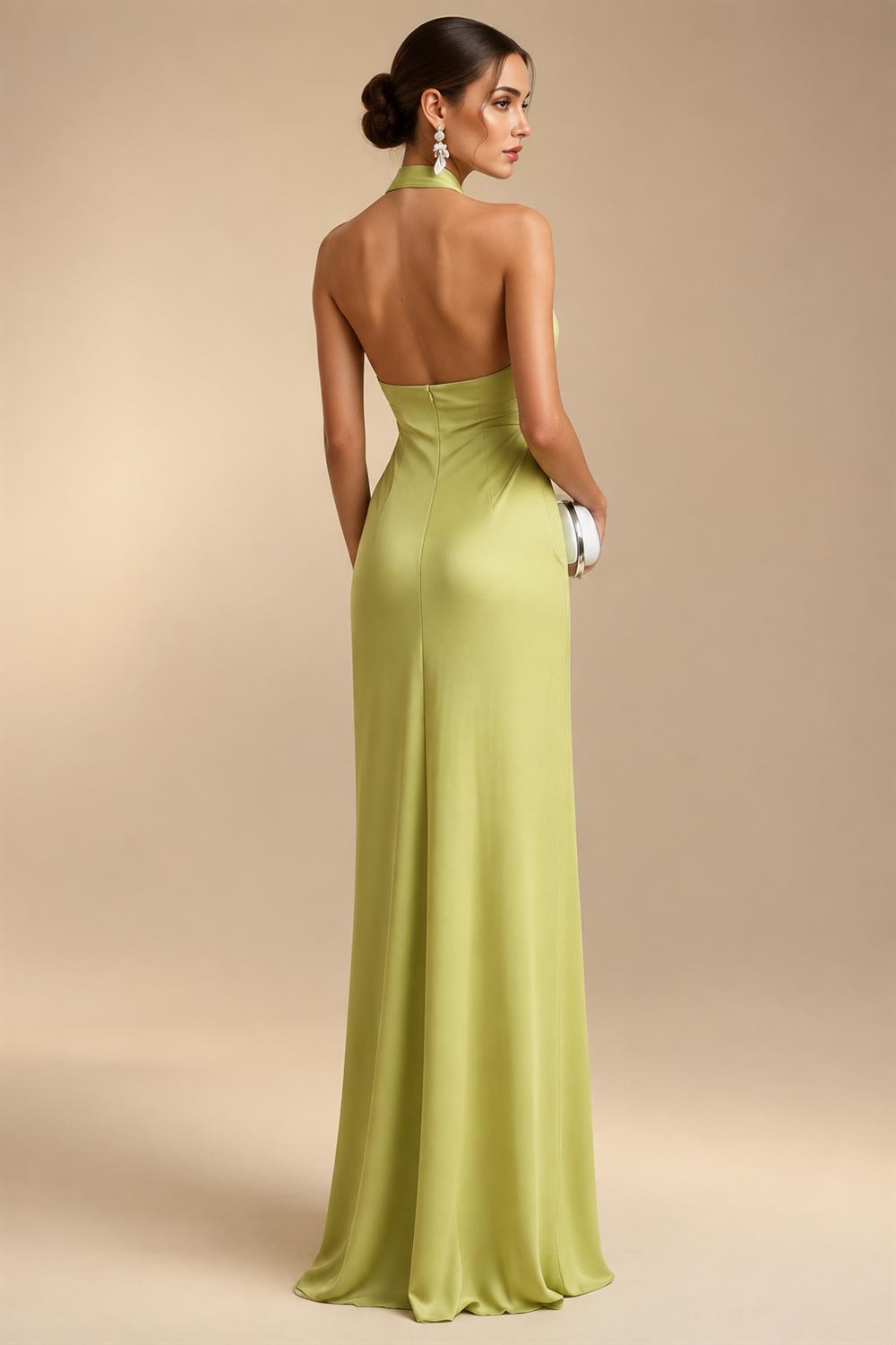 A-Line/Princess Scoop Neck Chiffon Maxi Mother of the Bride & Groom Dresses with Ruffles (SHI22501599)