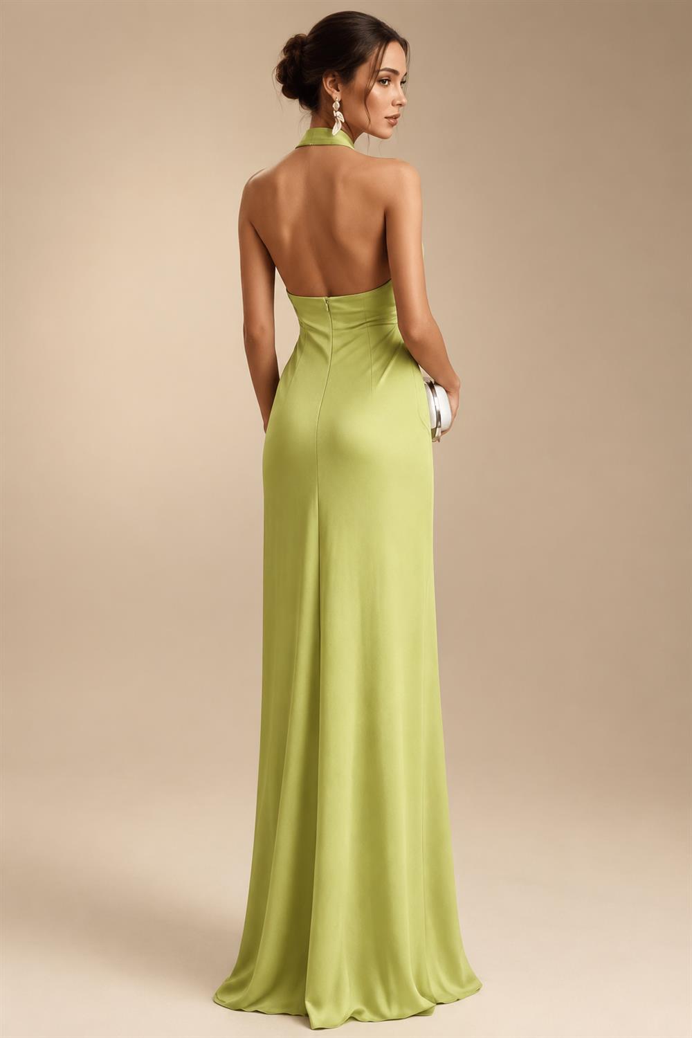 A-Line/Princess V-Neck Floral Embroidery Maxi Mother of the Bride & Groom Dresses with Ruched Waist (SHI22501624)