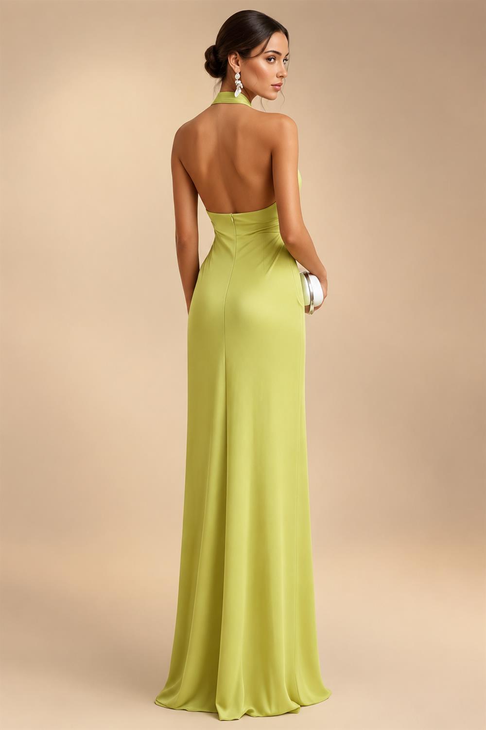 Sequin Floral Sheath/Column V-Neck Floor-Length Mother of the Bride & Groom Dresses with Ruched Waist (SHI22500972)