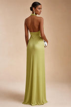 Jacquard A-Line/Princess V-Neck Floor-Length Mother of the Bride & Groom Dresses with Ruched Waist & Pockets (SHI22501298)