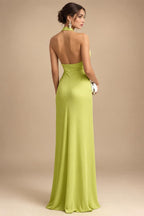 Lightweight Sheath Tea-Length Chiffon Mother of the Bride & Groom Dresses with Cowl Neck & Ruched Waist (SHI22500689)