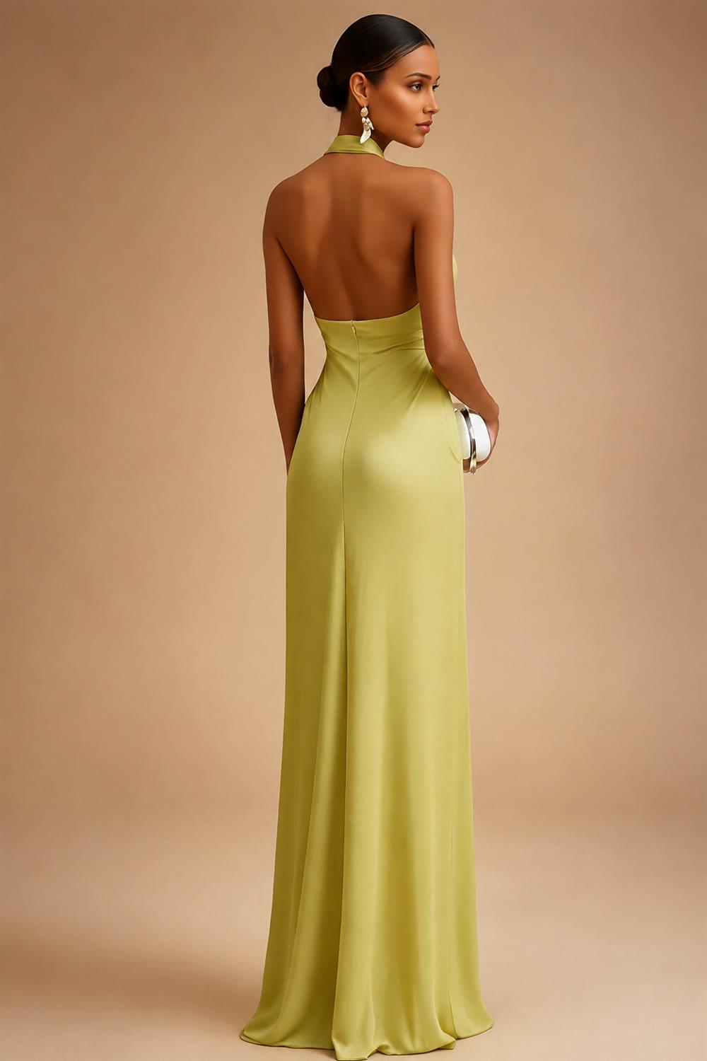 Sequin Floral Sheath/Column V-Neck Floor-Length Mother of the Bride & Groom Dresses with Ruched Waist (SHI22501219)