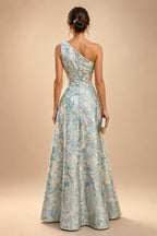 Chiffon A-Line/Princess Scoop Neck Floor-Length Mother of the Bride & Groom Dresses with Tiered Layers (SHI22501536)