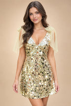 Jacquard A-Line/Princess Strapless Mini Homecoming Dresses with Bow & Pearls (SHI22370329)