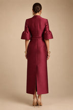 A-Line/Princess Off Shoulder Chiffon Floor-Length Mother of the Bride & Groom Dresses with Sequin, Lace Appliques & Pleats (SHI22501662)