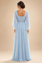 Scoop Neck Chiffon Floor-Length Mother of the Bride & Groom Jumpsuit with Lace Appliques (SHI22501558)
