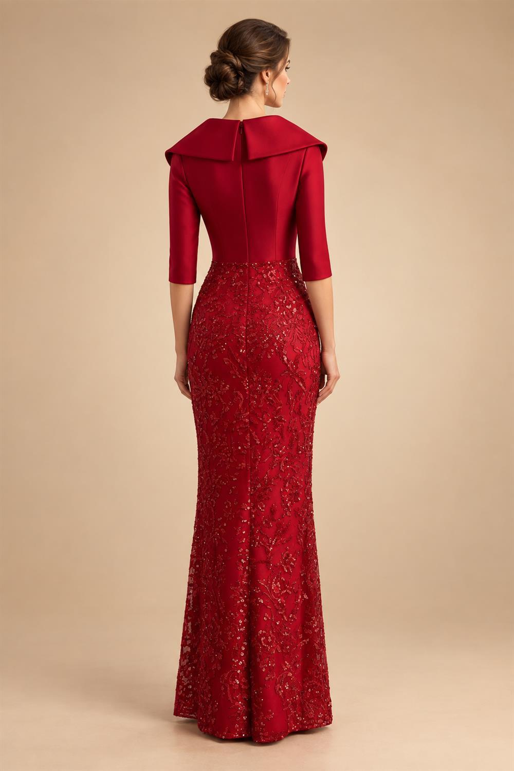A-Line/Princess Scoop Neck Chiffon Maxi Mother of the Bride & Groom Dresses with Ruffles (SHI22501599)