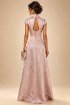 Sheath/Column Scoop Neck Satin Tea-Length Mother of the Bride & Groom Dresses with Ruched Waist & Rhinestones (SHI22501657)