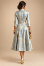 A-Line/Princess V-Neck Chiffon Floor-Length Mother of the Bride & Groom Dresses with Lace Appliques & Ruched Waist (SHI22501678)