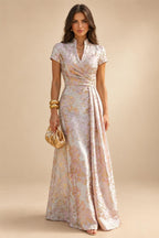 A-Line/Princess Mini Sparkly Sequin Tiered Homecoming Dresses with Spaghetti Straps (SHI22370561)