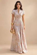 Sheath/Column Scoop Neck Velvet Floor-Length Mother of the Bride & Groom Dresses with Rhinestones (SHI22501640)