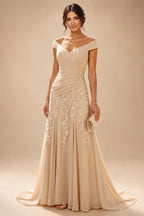 Sheath Satin Tea-Length Mother of the Bride & Groom Dresses with 3/4 Bell Sleeves & Crystal Embellished Belt (SHI22500471)