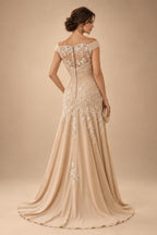 Satin A Line Round Neck Ruched Pleats Mother of the Bride & Groom Dresses (SHI22500952)