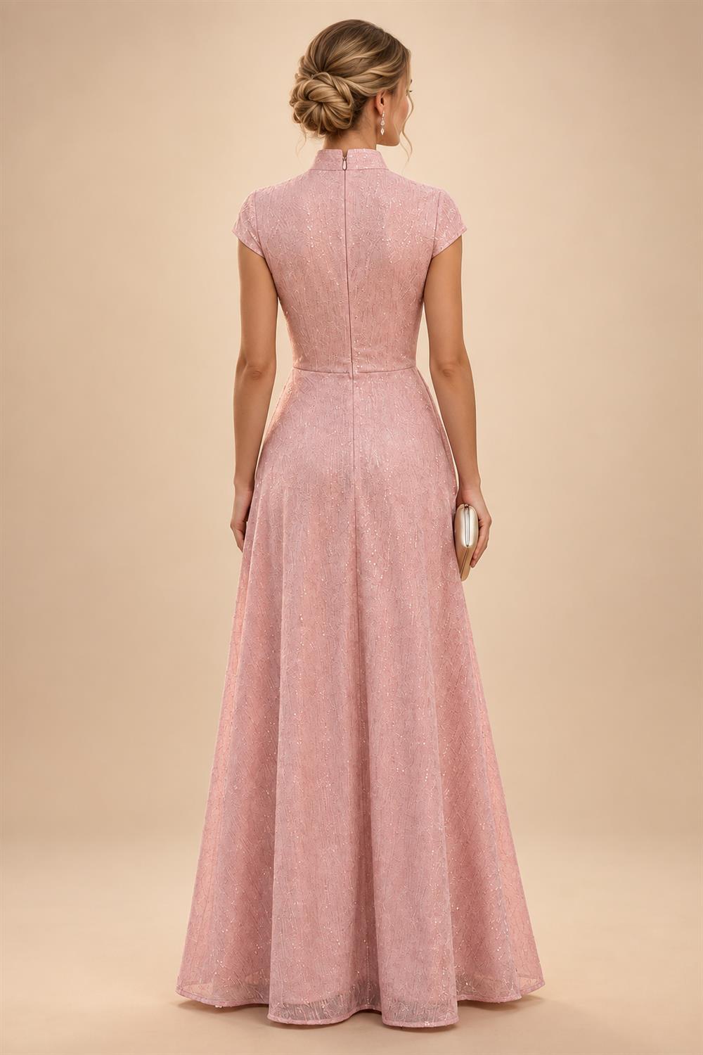 Jacquard A-Line/Princess Strapless Mini Homecoming Dresses with Bow & Pearls (SHI22370329)