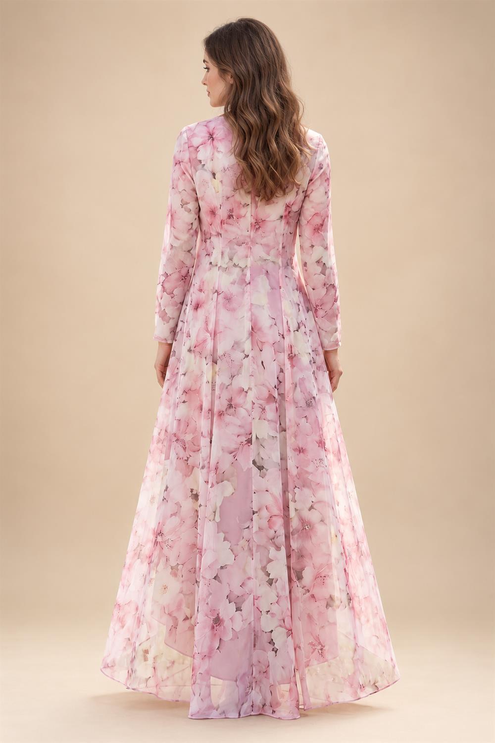 A-Line/Princess V-Neck Velvet Floor-Length Mother of the Bride & Groom Dresses with Ruched Waist (SHI22501614)