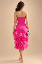 Sheath/Column Off Shoulder Chiffon Floor-Length Mother of the Bride & Groom Dresses with Lace Appliques (SHI22501551)
