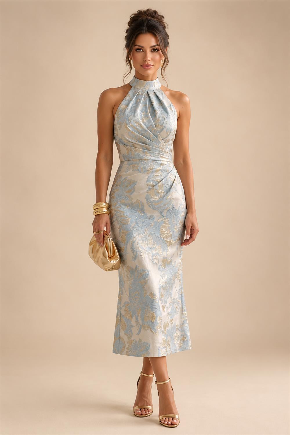A-Line/Princess Sweetheart Chiffon Maxi Mother of the Bride & Groom Dresses with Lace Appliques & Ruched Bodice (SHI22501637)
