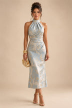 A-Line/Princess Sweetheart Chiffon Maxi Mother of the Bride & Groom Dresses with Lace Appliques & Ruched Bodice (SHI22501637)