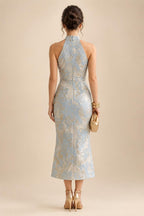 Sheath/Column Scoop Neck Lace Appliques Maxi Mother of the Bride & Groom Dresses with Ruched Waist & Sequin (SHI22501632)