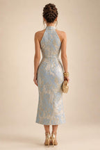 A-Line/Princess Scoop Neck Chiffon Maxi Mother of the Bride & Groom Dresses with Ruffles (SHI22501599)
