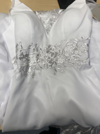 Gorgeous V Neck Lace Backless Mermaid Satin Wedding Dress With Chapel Train