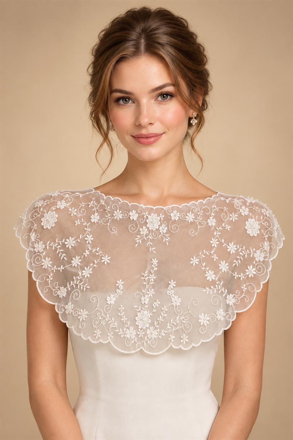 Embroidery Lace Mantilla Women Head Covering Church Catholic Veil