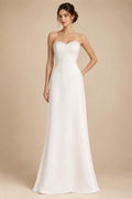 Custom Plus Size Wedding Dress Long Sleeves A Line Lace Applique Gown