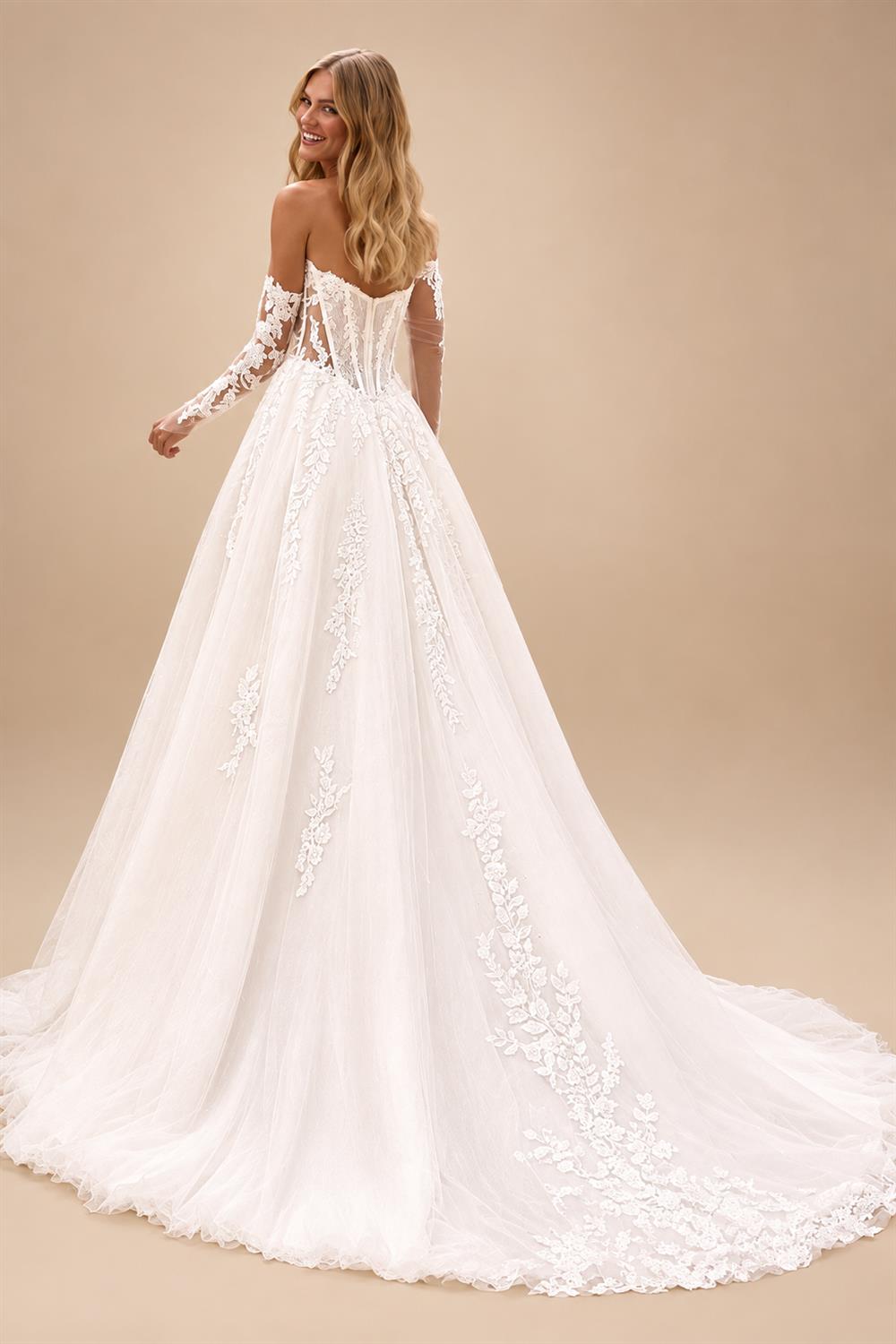 Off the Shoulder Lace Appliques A-line Sweetheart Wedding Dresses 2026 Side Slit Long Robes De Soriee Customized