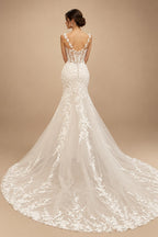 Stylish Mermaid Wedding Dresses For Bride Off The Shoulder Court Train Made To Order Vestidos De Novia Customized