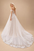 Vinatge Off Shoulder Sweetheart Wedding Dress 2025 Wedding Party Dress Customized vestido para boda playa