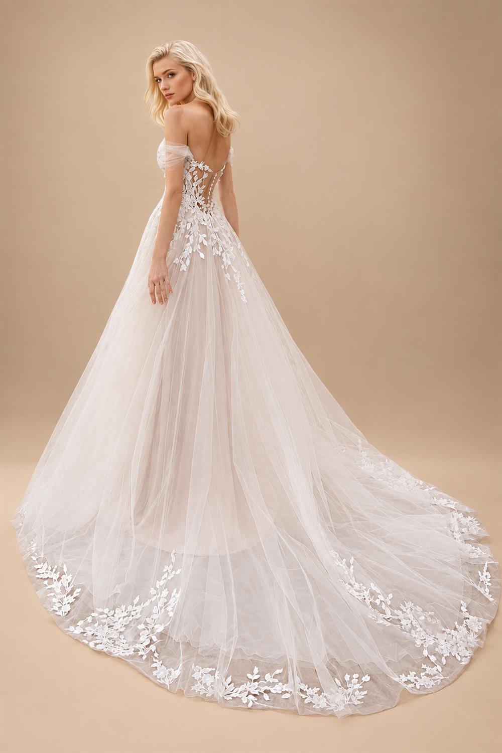 Vinatge Off Shoulder Sweetheart Wedding Dress 2025 Wedding Party Dress Customized vestido para boda playa