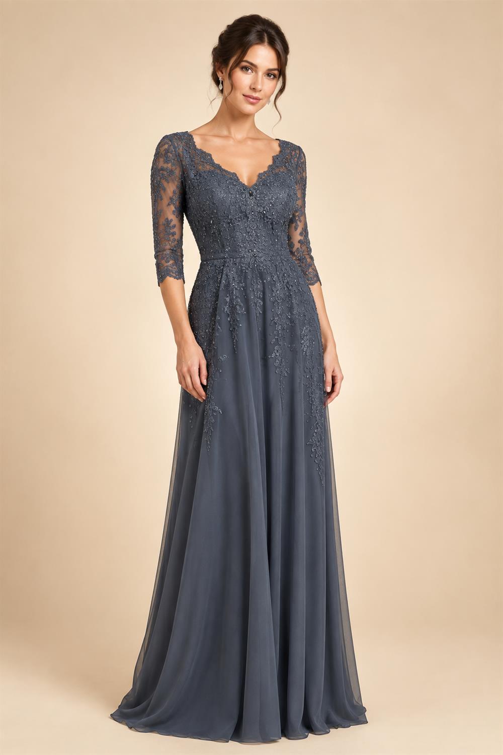 Boho Long Sleeve Wedding Dresses Backless robe longue Vintage Simple Chiffon Wedding Gowns Customized