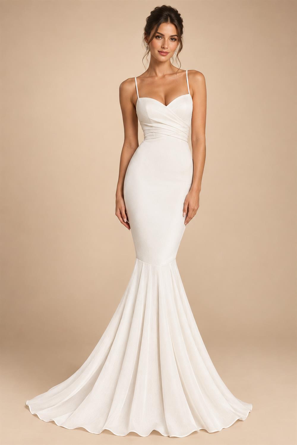 Boho Long Sleeve Wedding Dresses Backless robe longue Vintage Simple Chiffon Wedding Gowns Customized